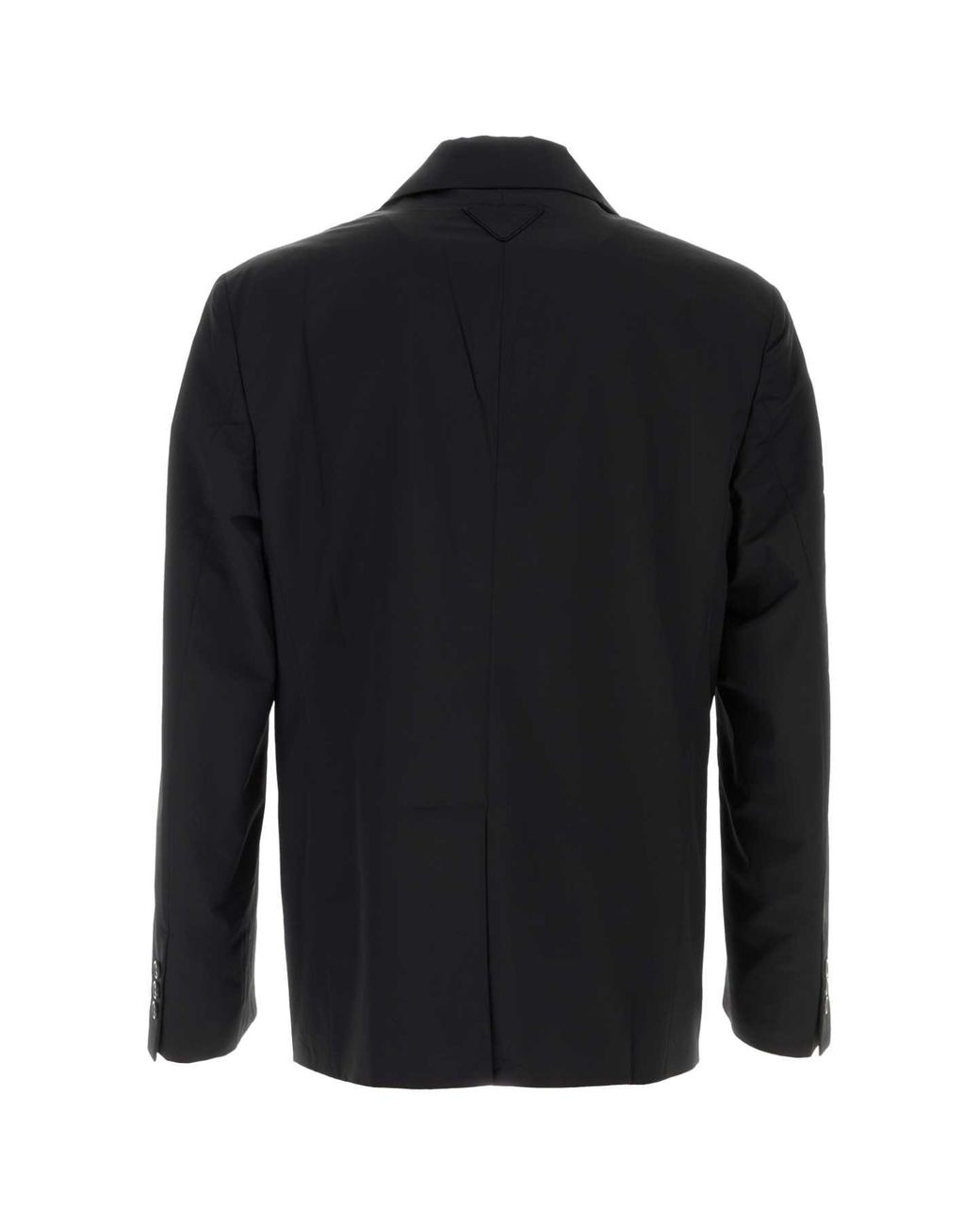 Prada Black Wool Blend Blazer for men