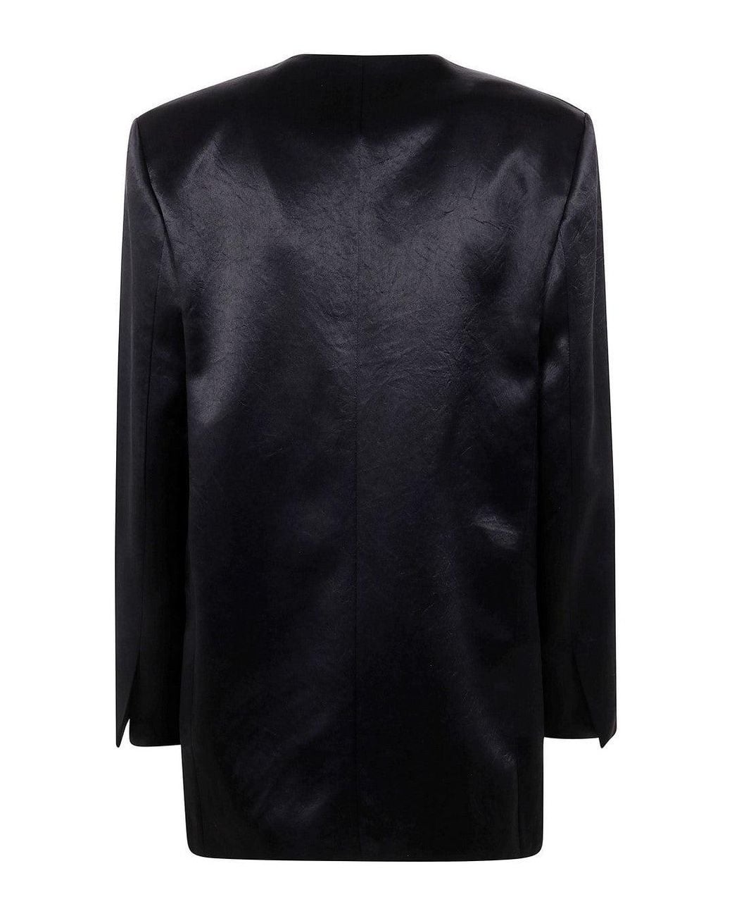 Philosophy Di Lorenzo Serafini Black Double Breasted Blazer