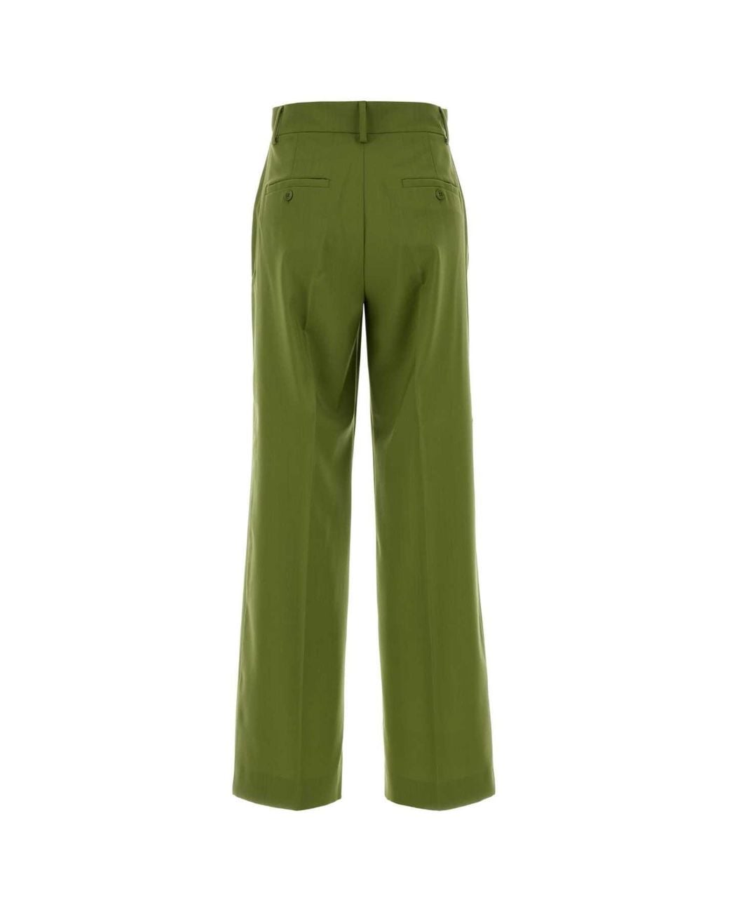 Weekend Green Wool Palazzo Pants