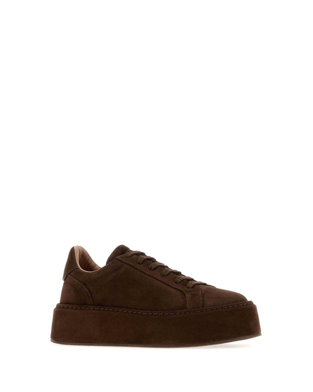 Casadei Brown Platform Sneakers