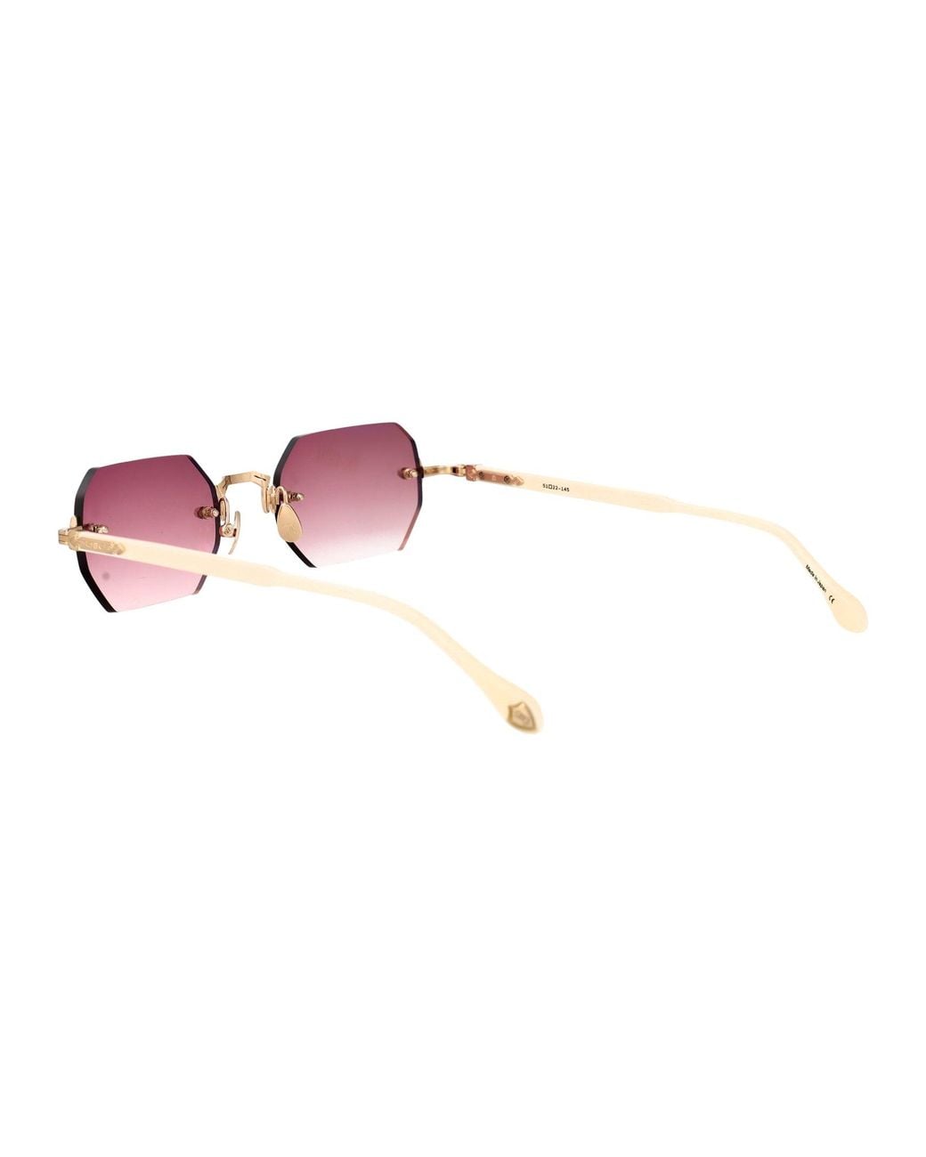 Matsuda Pink Geometrical Sunglasses M5010 Bg Mw