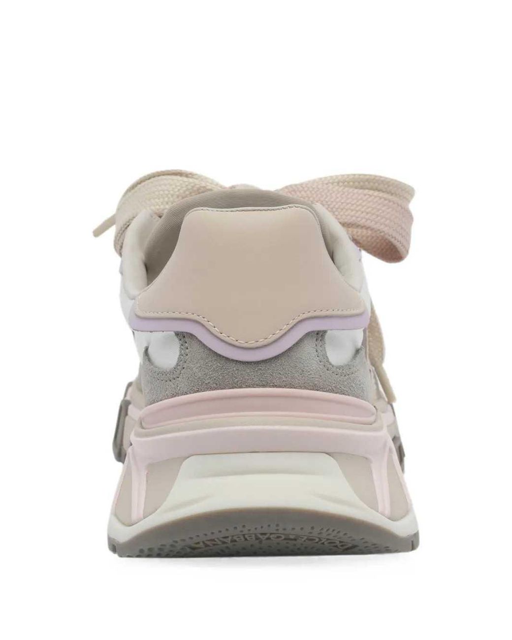 Dolce & Gabbana White Dolce & Gabbana Ny New Low-Top Sneaker (Suede/Leather)