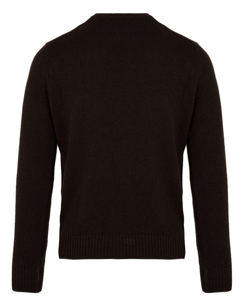 Filippo De Laurentis Black Sweaters for men
