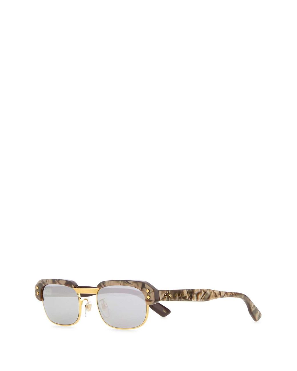 Gucci Multicolor Acetate And Metal Sunglasses