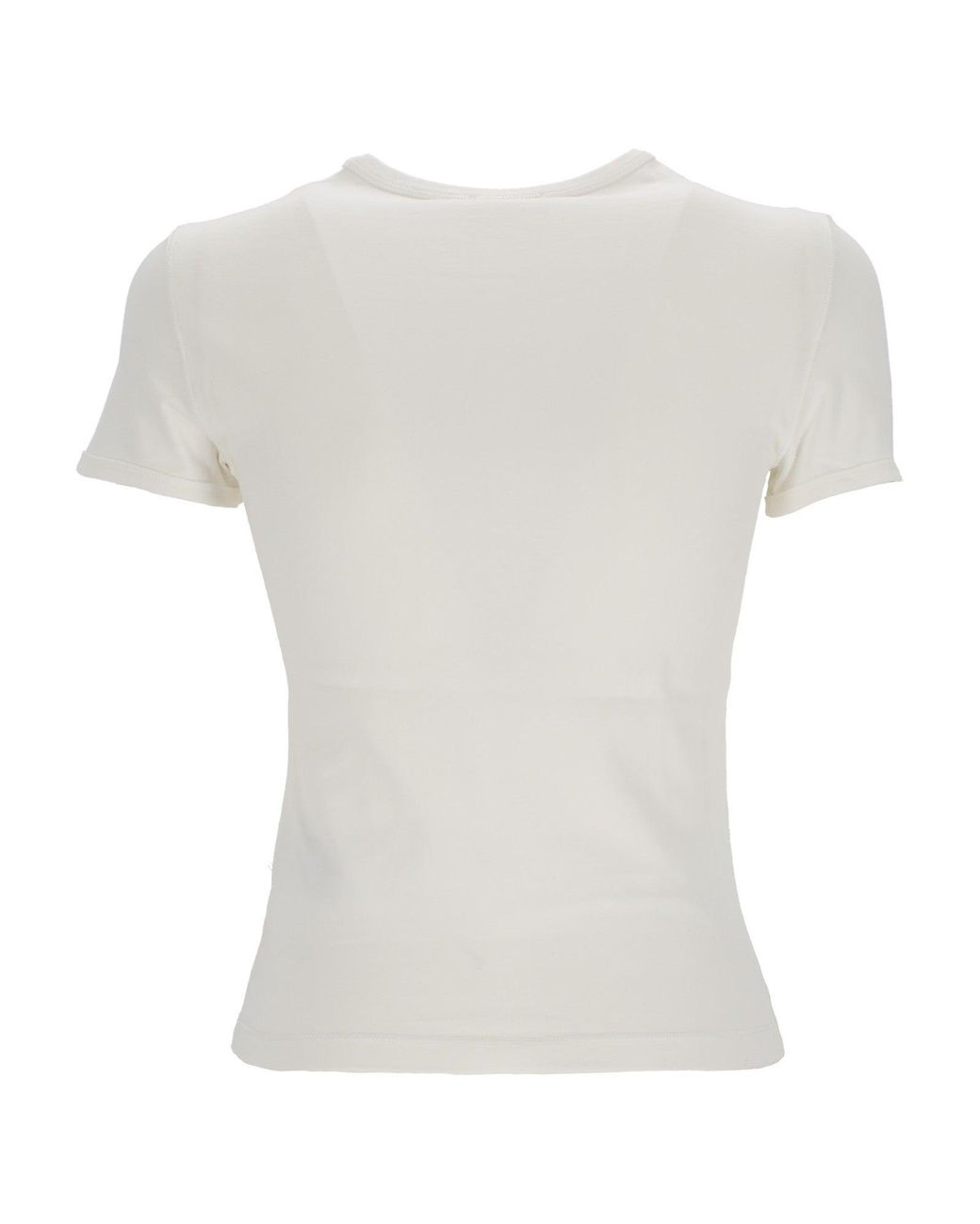 DIESEL White T Uncutieslong Od Maglietta