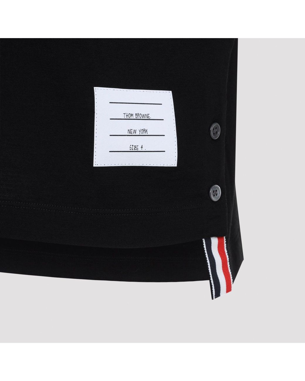 Thom Browne Black Polo