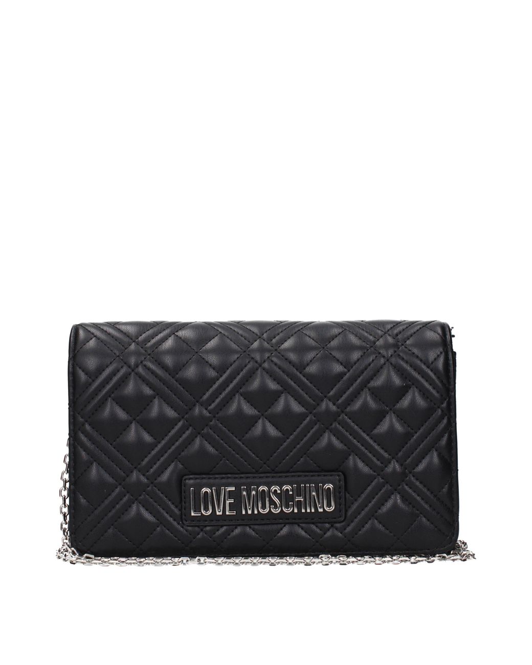 Love Moschino Black Polyurethane/ Pochette