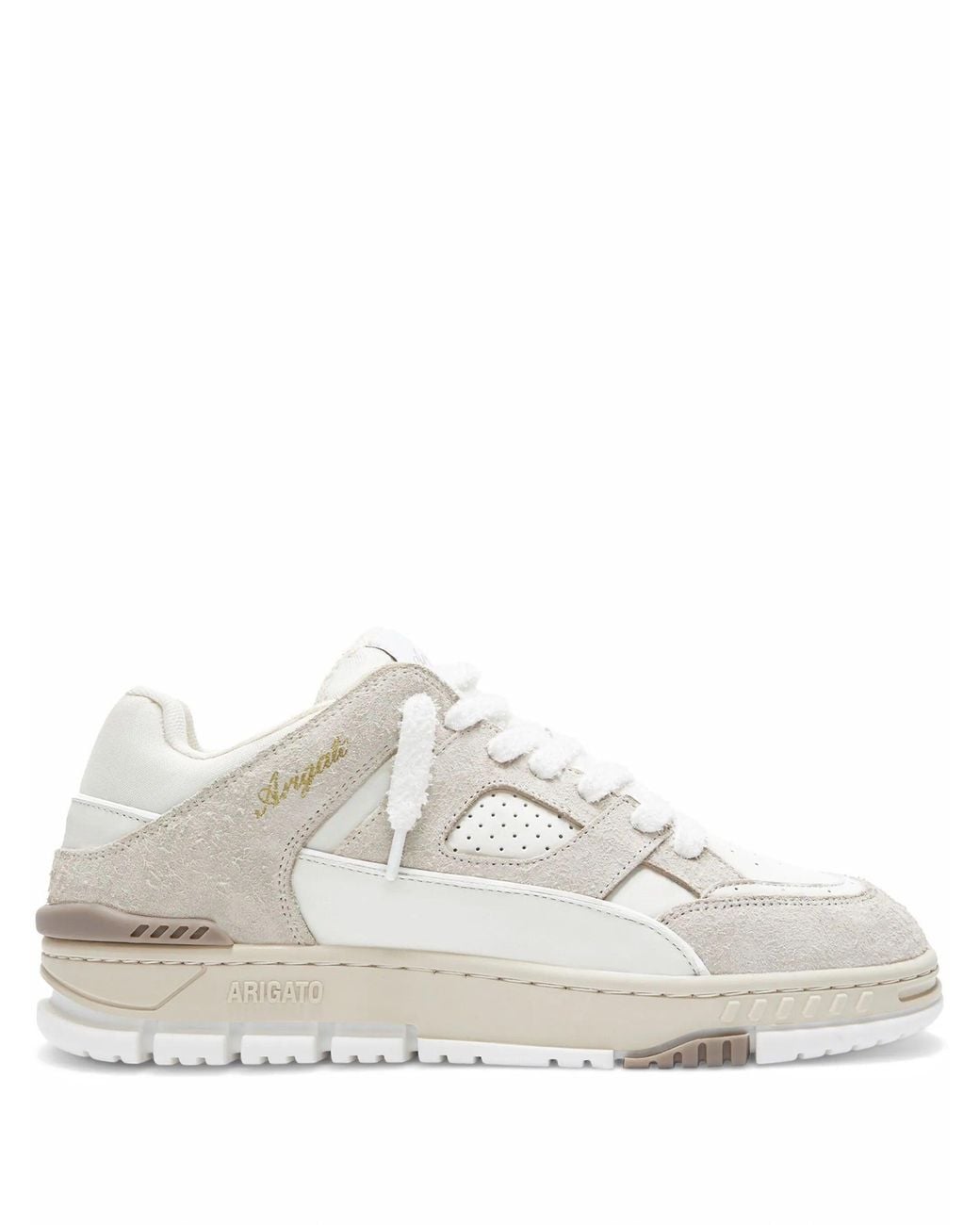 Axel Arigato White Area Lo Fluffy Sneaker