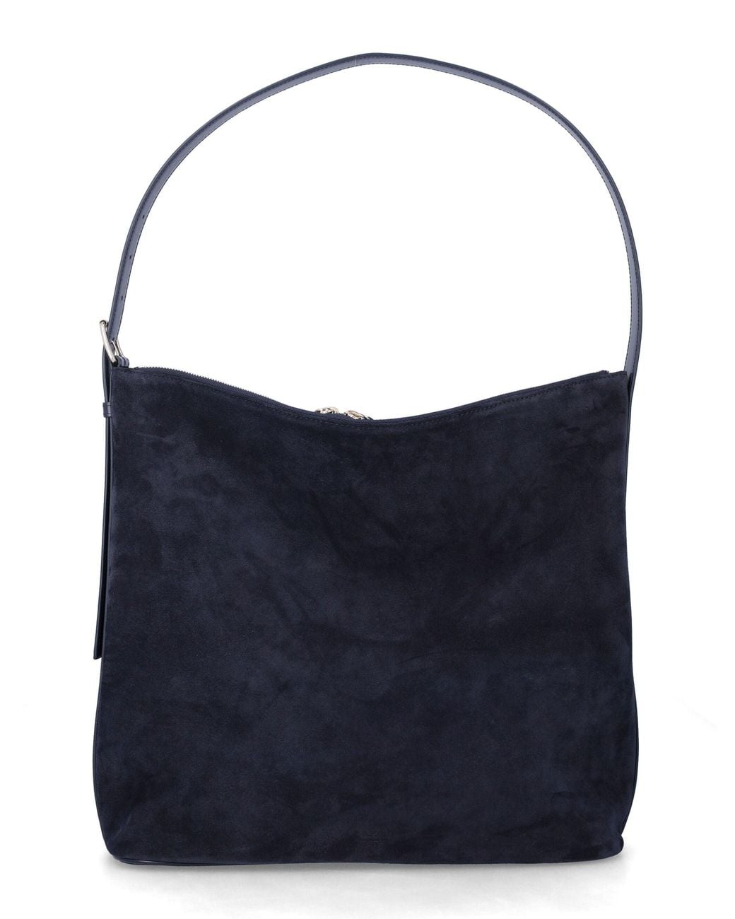 A.P.C. Blue A. P.C. Vera Maxi Suede Shoulder Bag