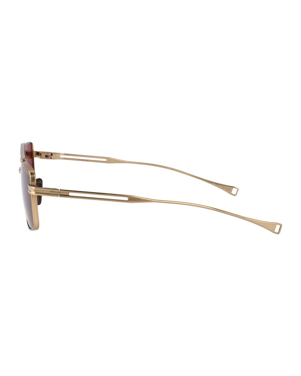 Dita Eyewear Red Aviator Sunglasses Dls126 A 01
