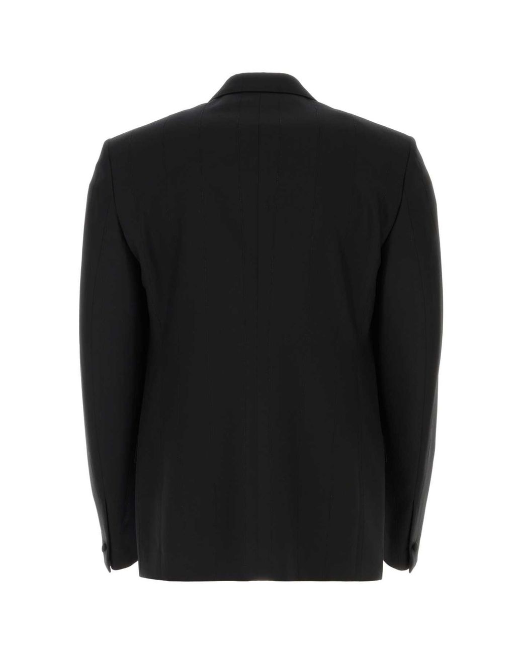 Givenchy Black Stretch Wool Blend Blazer for men