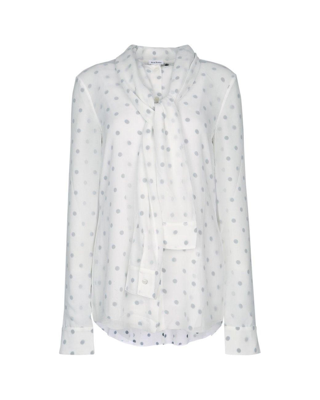 Acne White Fn-Wn-Blou001137