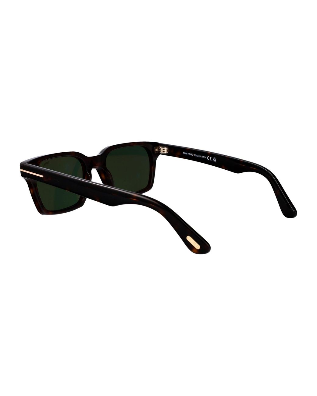 Tom Ford Green Round Sunglasses Ft1403 52 N