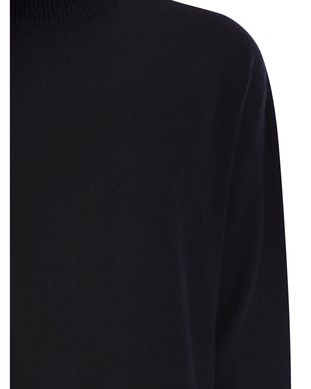 Vanisé Blue Giuly Maxi Cashmere Turtleneck