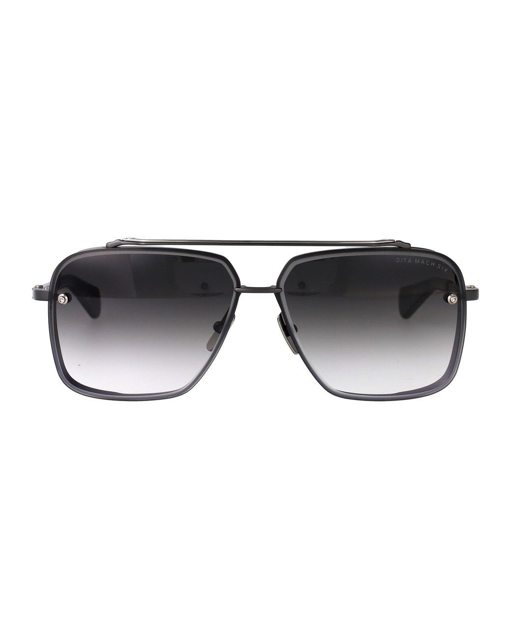 Dita Eyewear Black Aviator Sunglasses Dts121 06 Blk