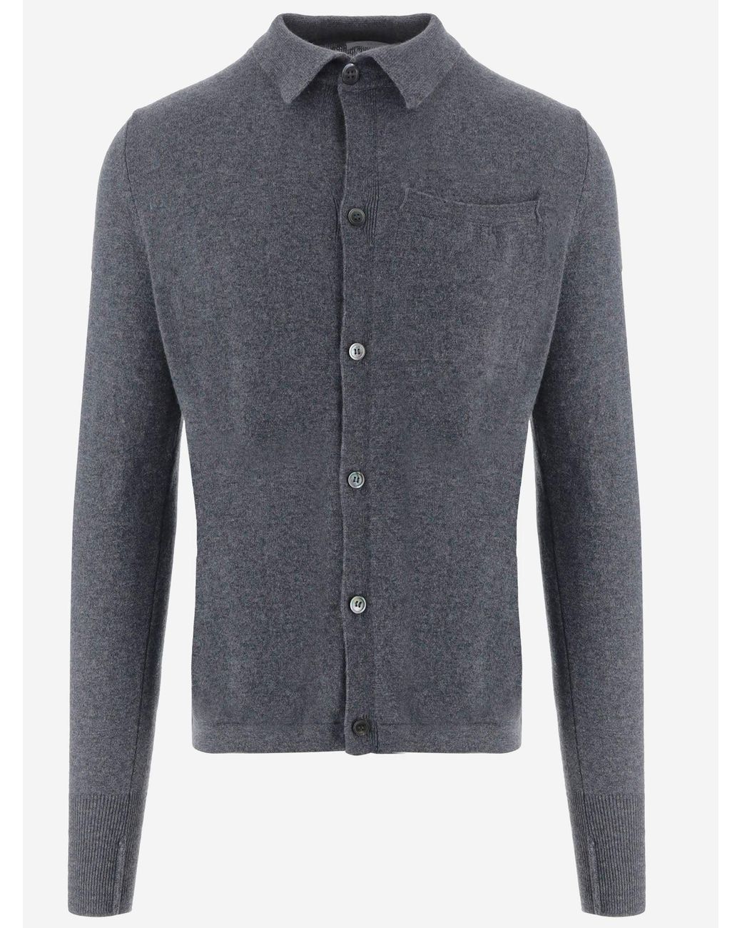 Oliver Lattughi Blue Cashmere Cardigan