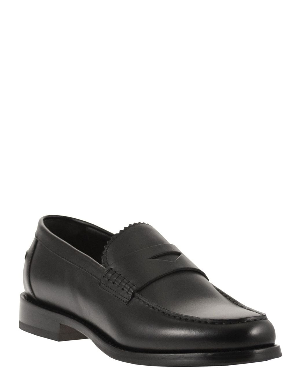 Doucal's Black Penny for men