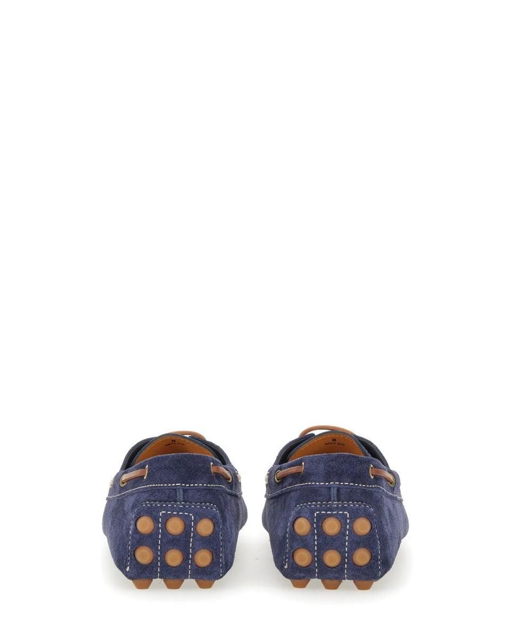 Tod's Blue Leather Loafer