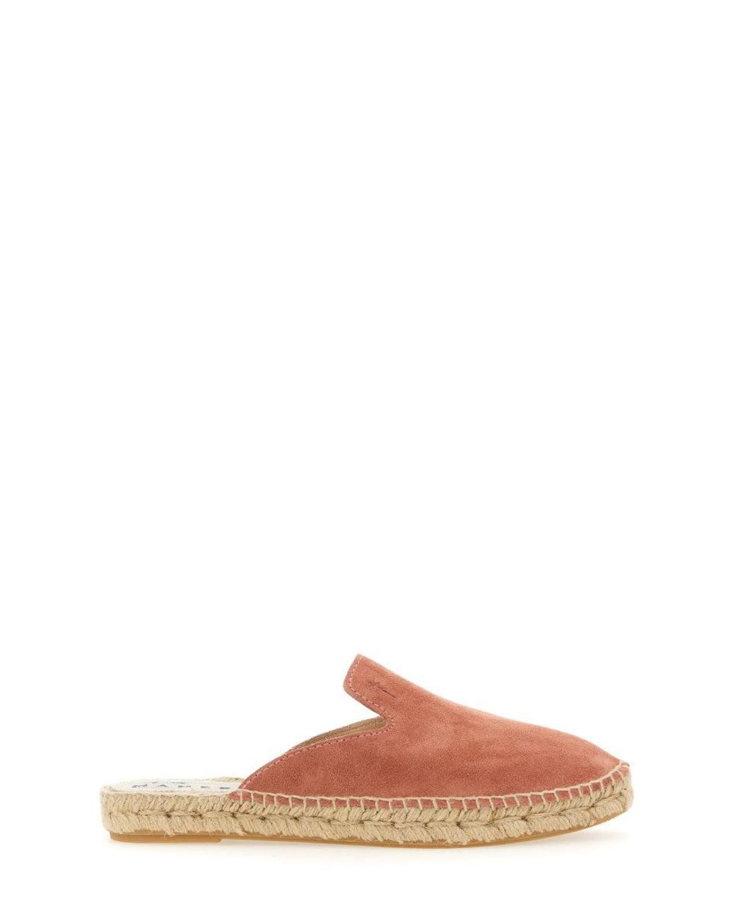 Manebí Pink Mules "hamptons"