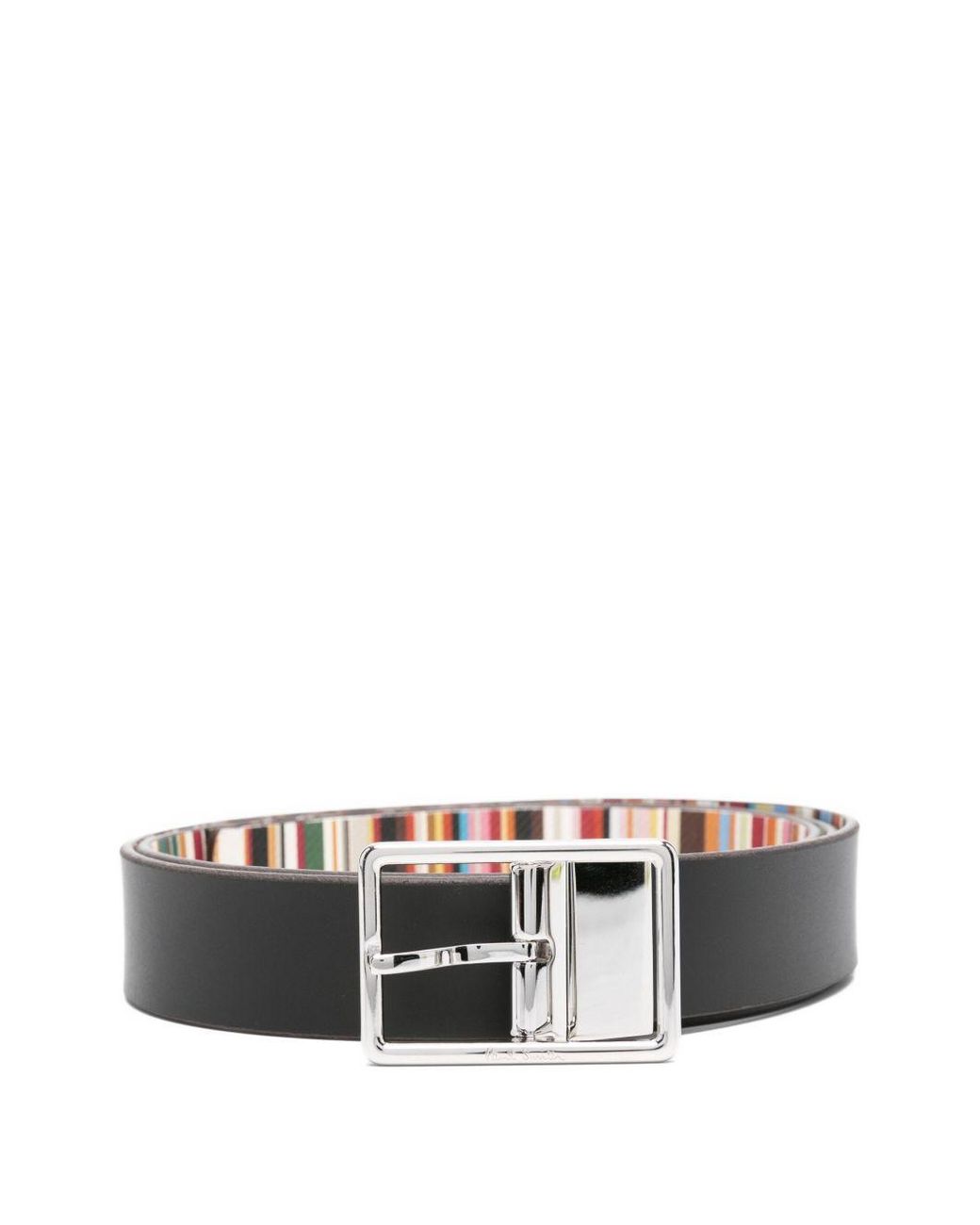 Paul Smith White Leather Belt