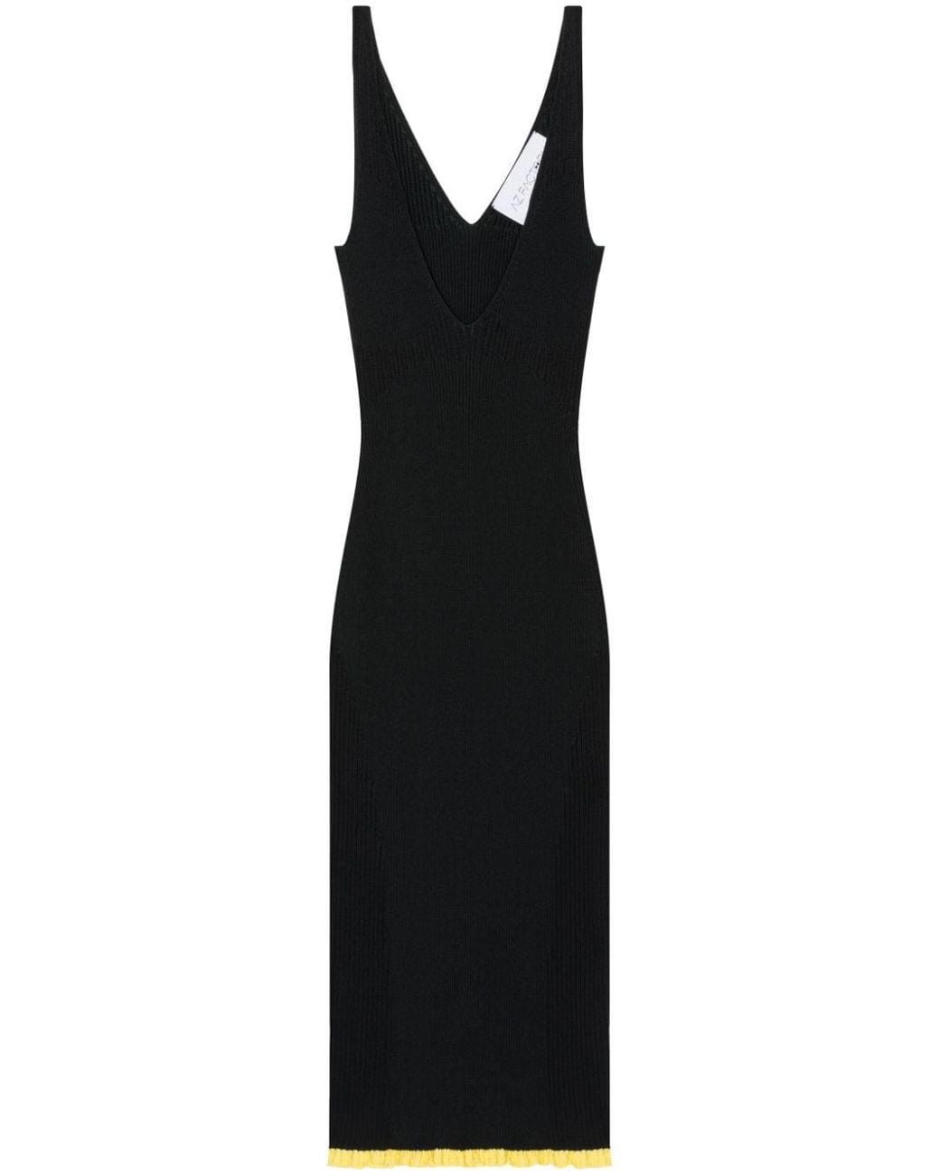 Az Factory By Ester Manas Black V-neck Short Dress