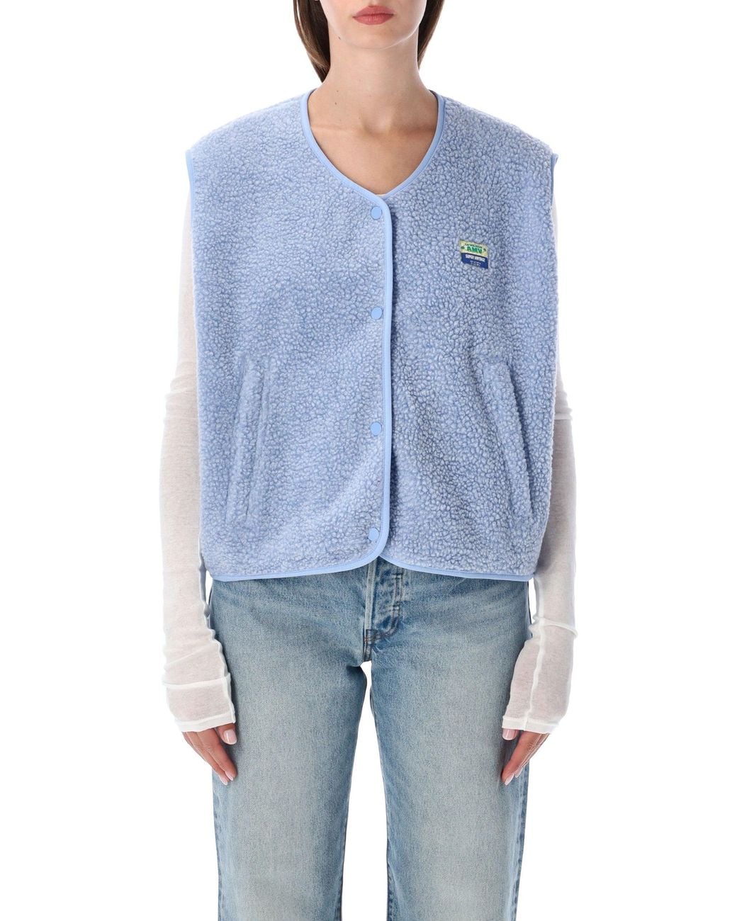 American Vintage Blue Hoktown Vest
