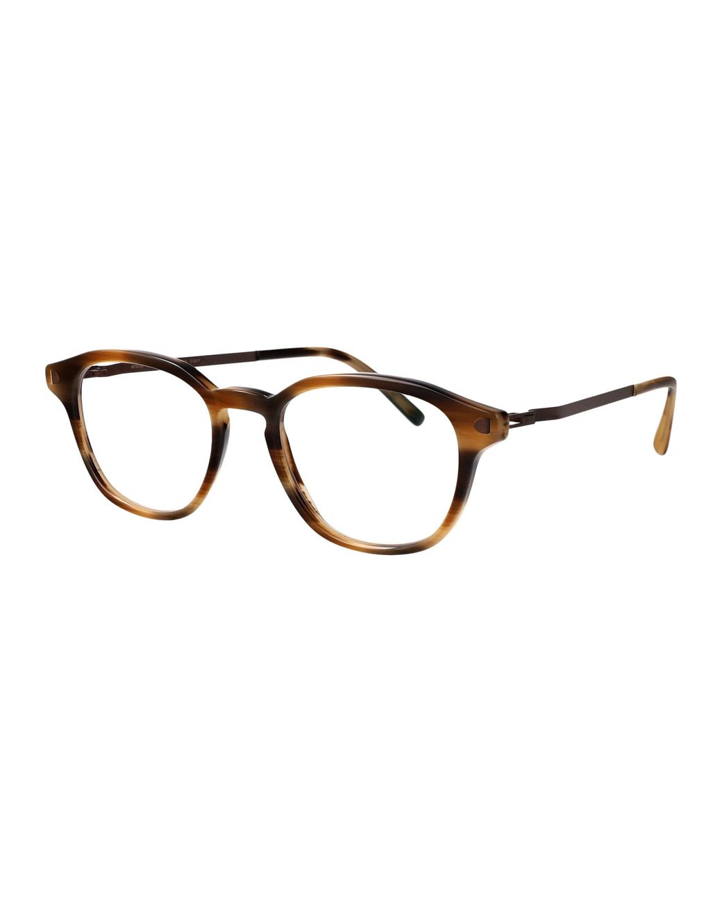 Mykita Brown Metal Glasses