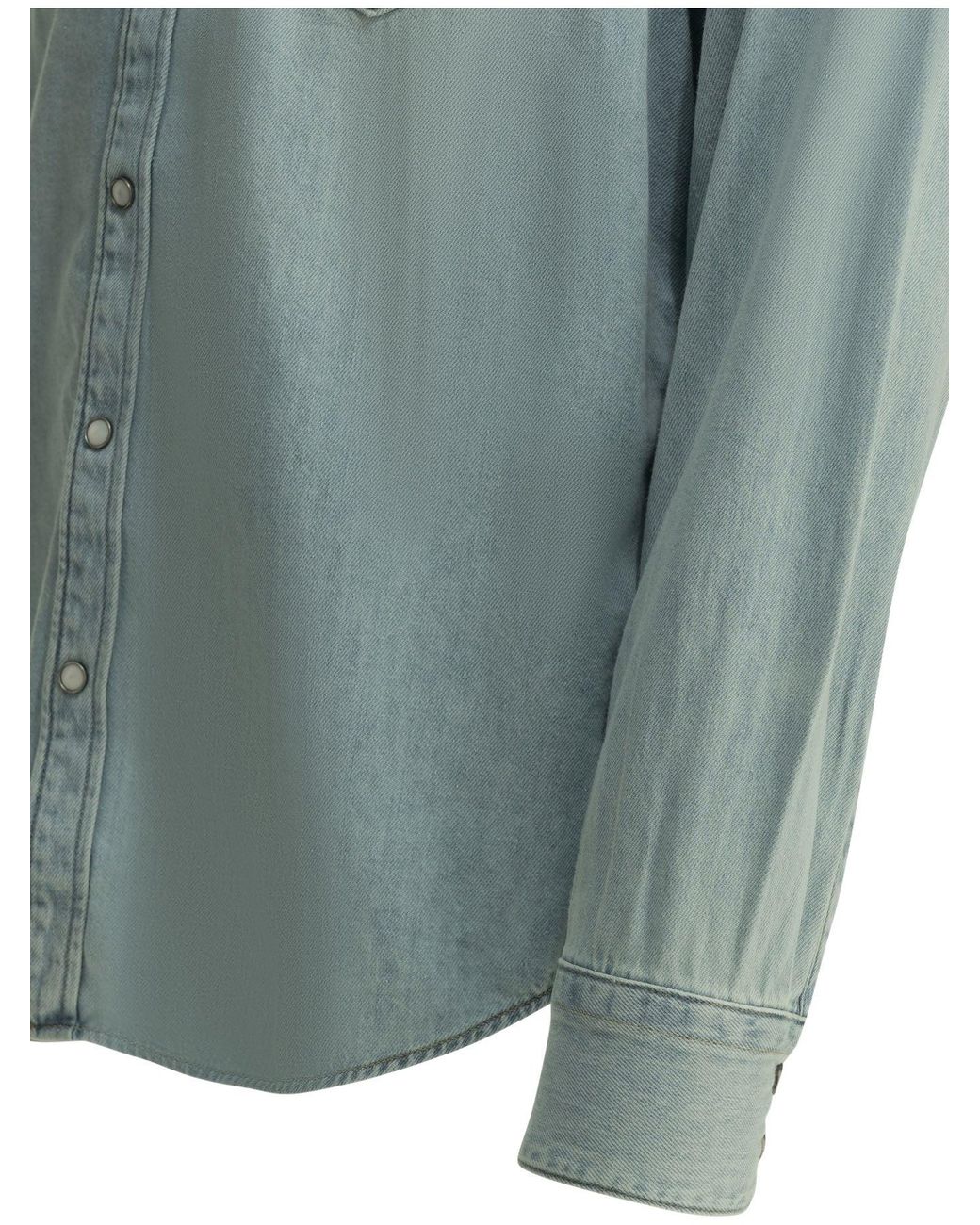 Levi's Blue "Barstow Western Shirt" Casual Shirt for men