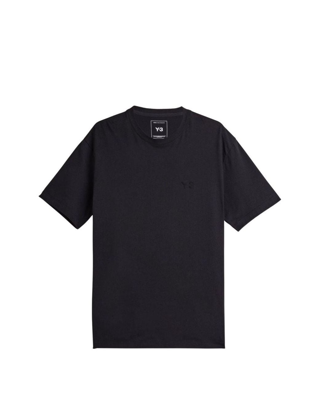 Y-3 Blue Cotton T Shirt