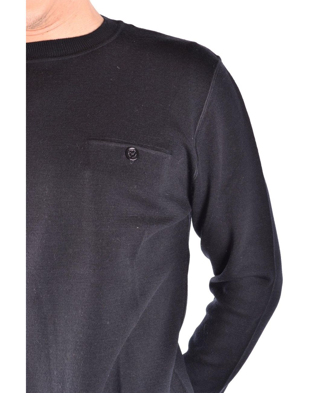 Pulls Noir Paolo Pecora en coloris Blue