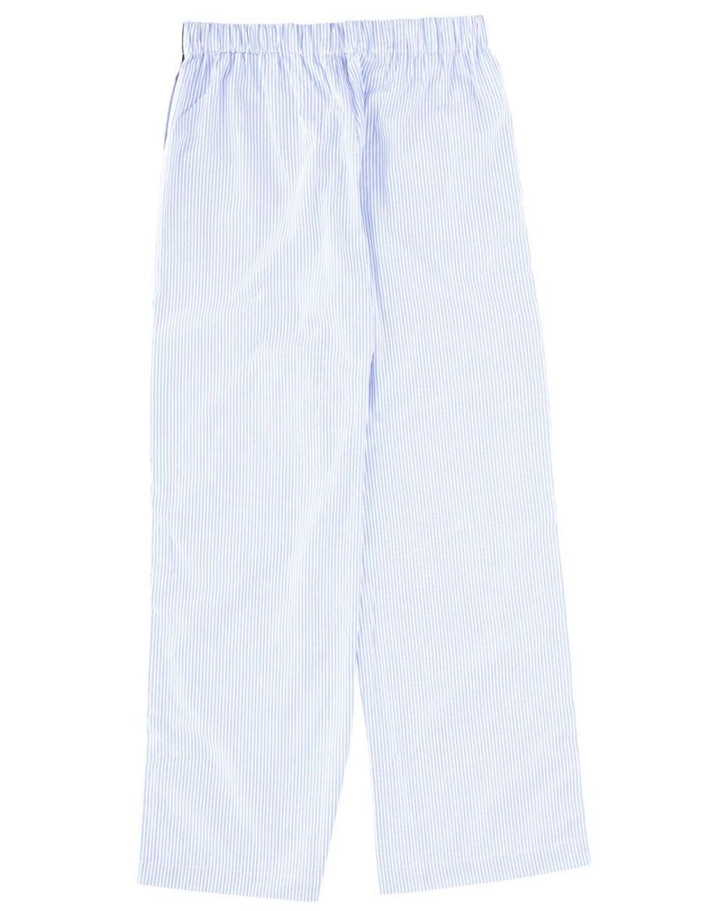 SPORTY&RICH Blue Pajama Pants