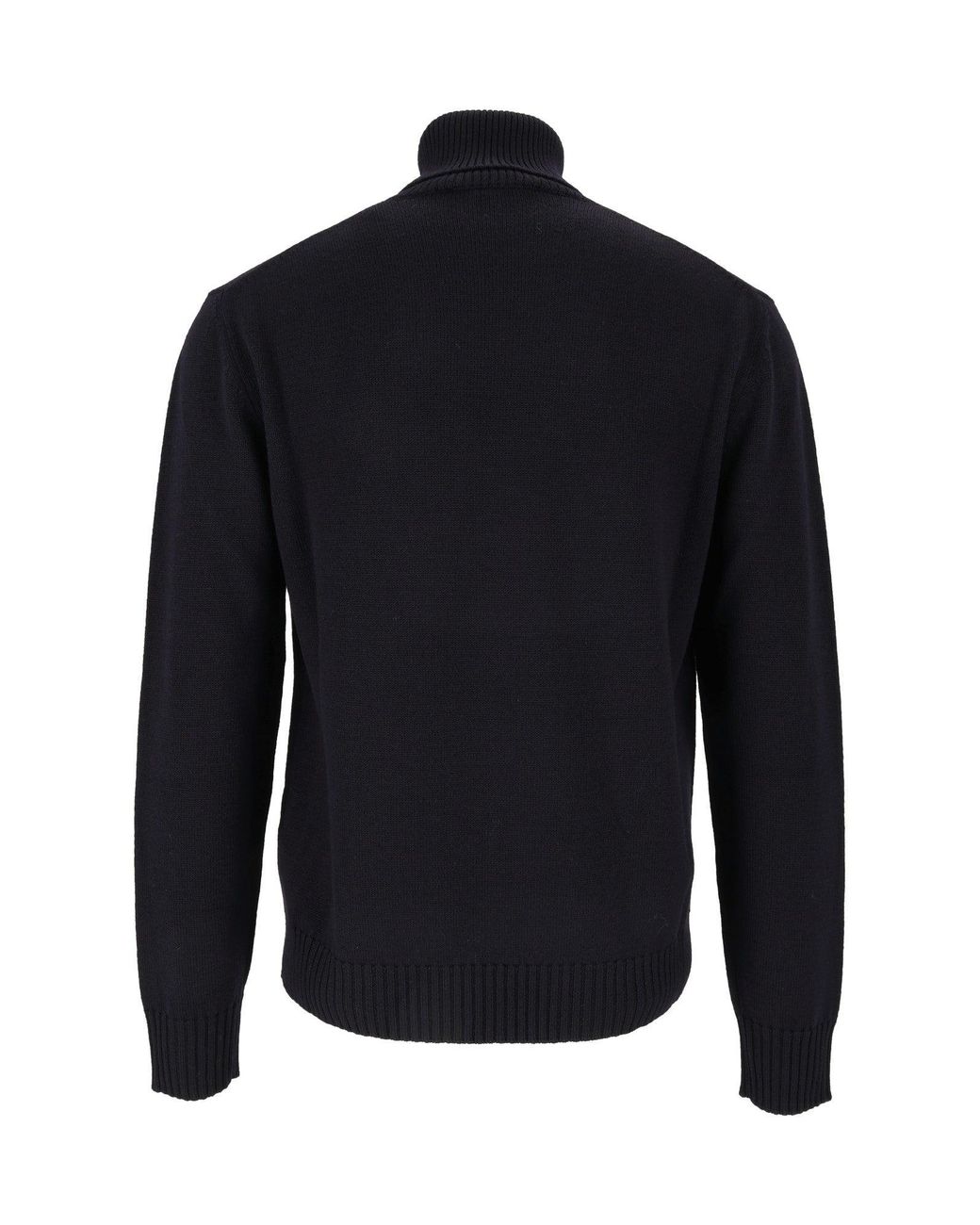 Ballantyne Blue T Neck Pullover