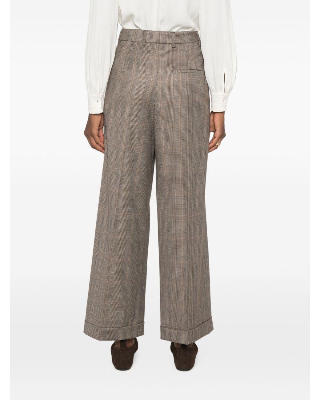 Rossi Gray Nevin Wide Leg Trousers