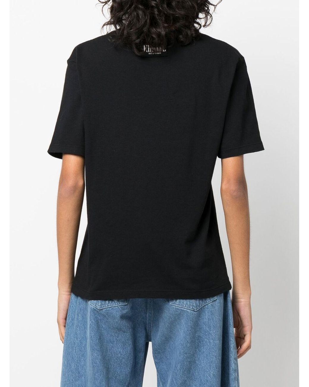 Khaite White Mae Short Sleeve Tee Shirt