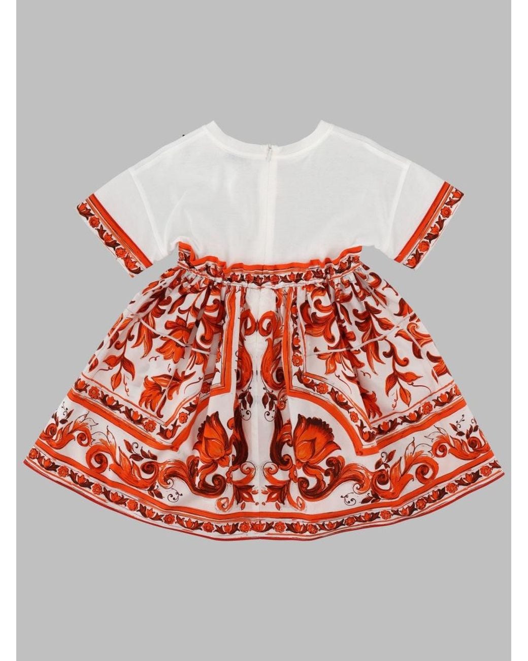 Dolce & Gabbana Red Dolce & Gabbana Abito Maniche Corte