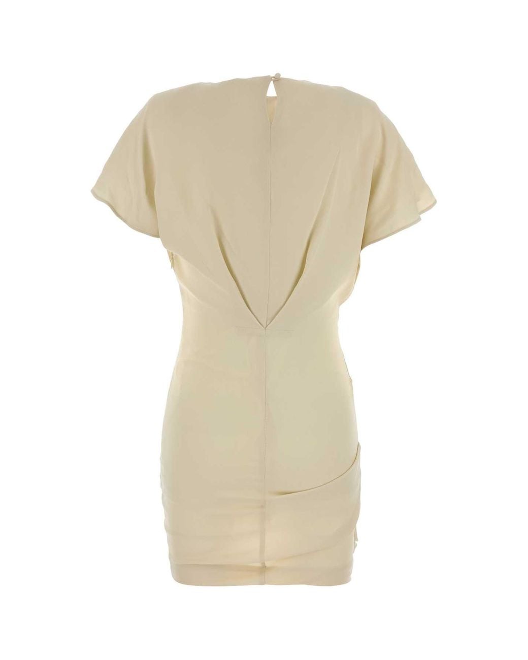 Isabel Marant White Sakia Crepe Dress