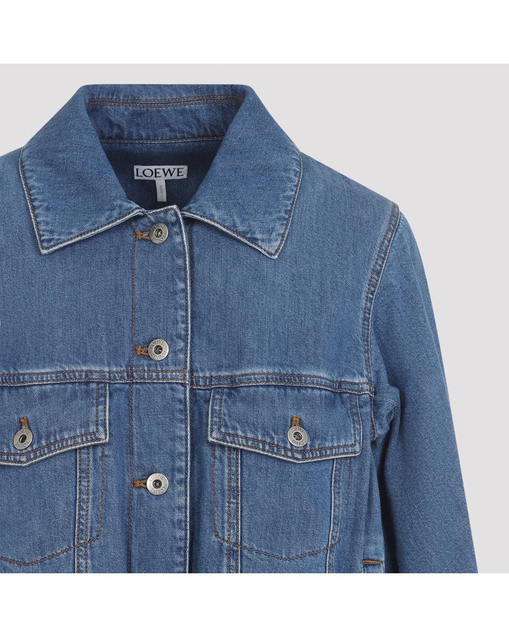 Denim Jacket Loewe en coloris Blue