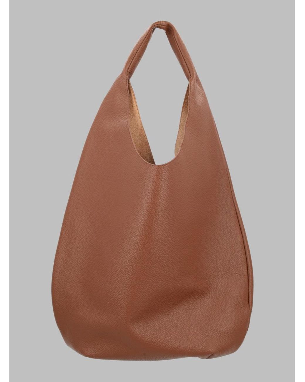A.P.C. Brown Shoulder Bag Le Neige Cowhide