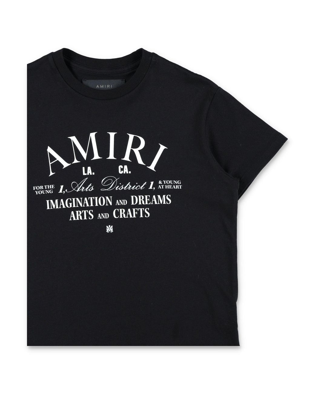 Amiri Black Kids Graphic Cotton T-Shirt