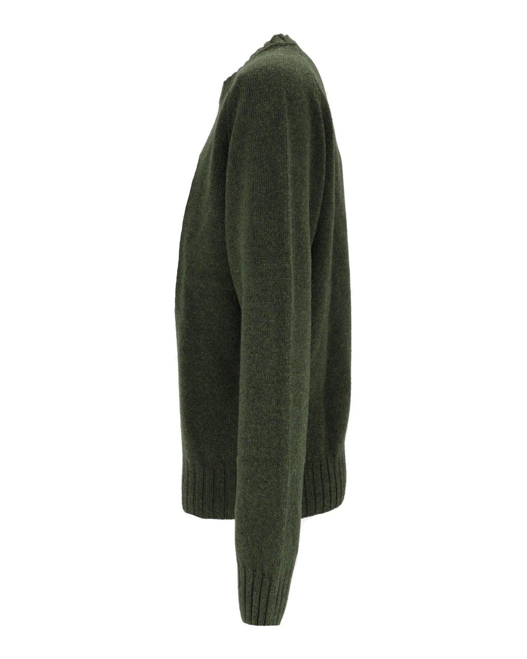 Sebago Green Gilead Maglia Crew Neck Wool Sweater for men