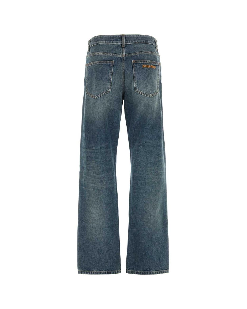 Miu Miu Blue Denim Jeans