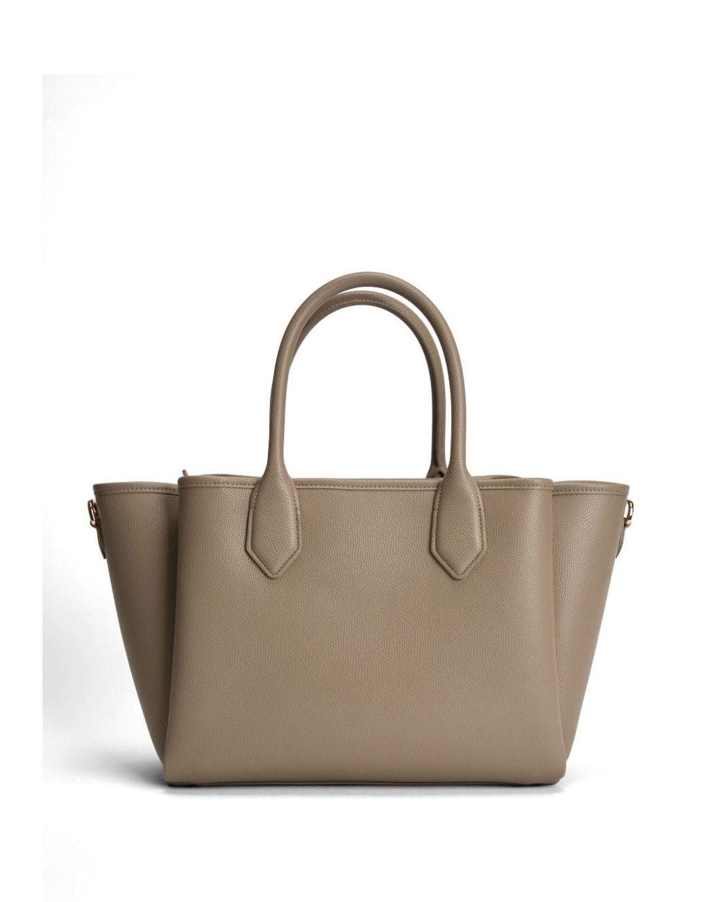Emporio Armani Brown Medium Shopping Bag