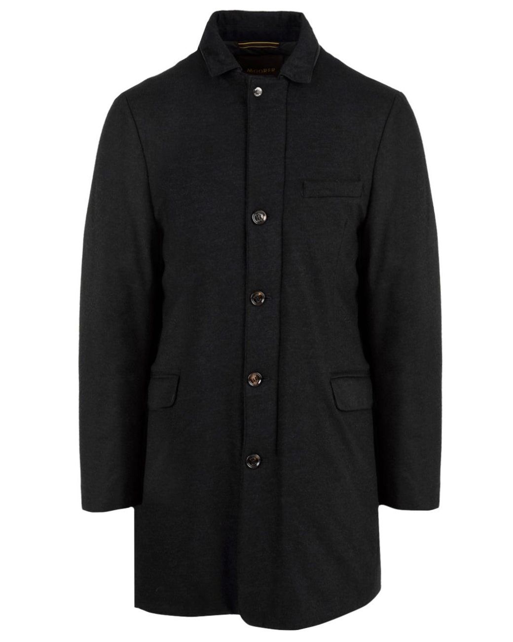 Moorer Lagen Blauw in het Black voor heren