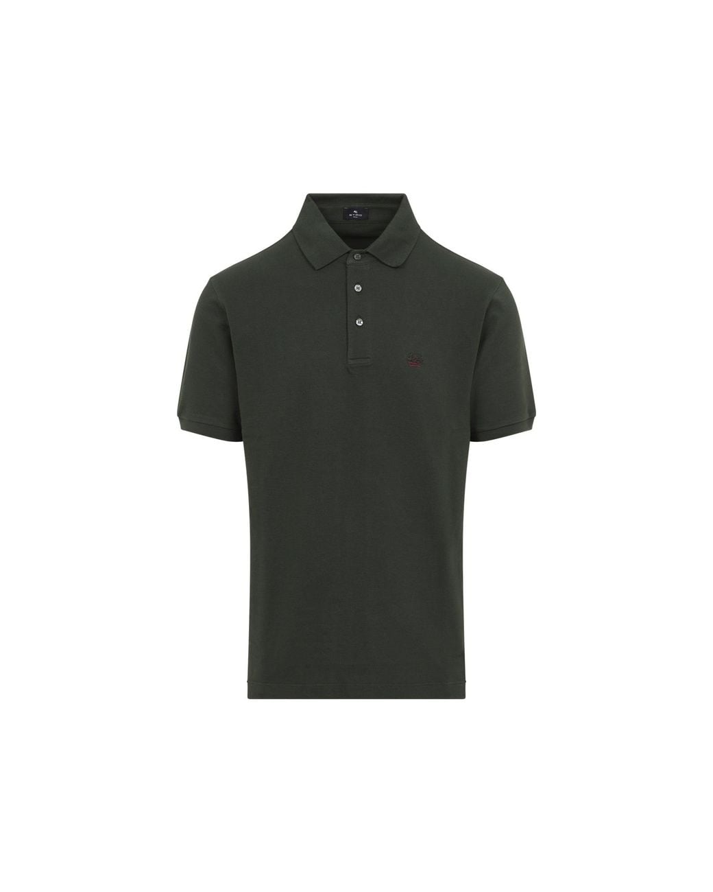 Etro Black Roma Polo
