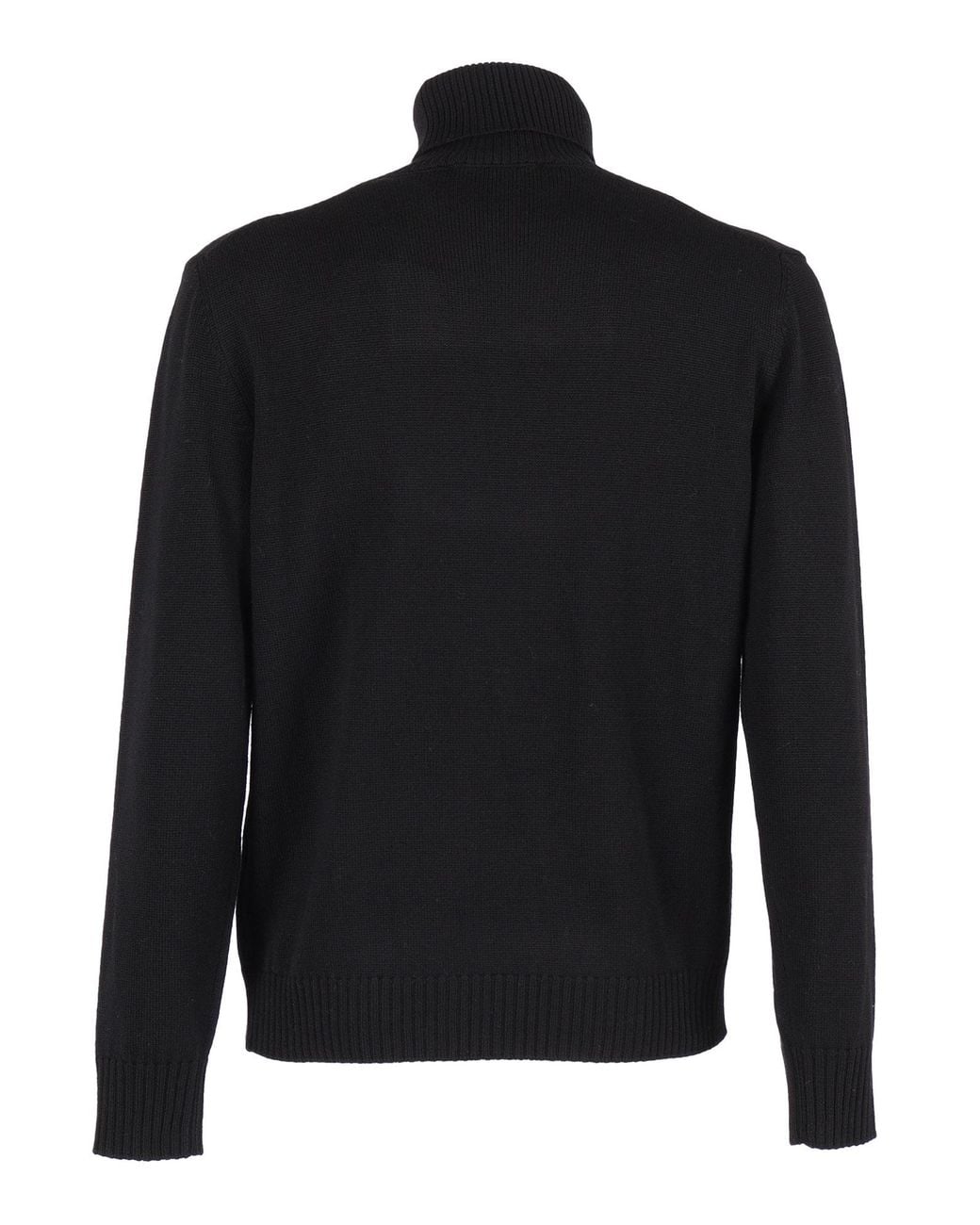 Ballantyne Black T Neck Pullover