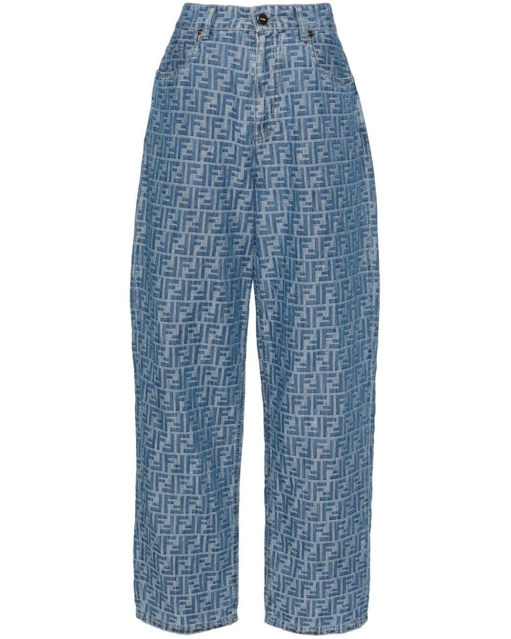 fendi-Clear-Blue-Ff-Chambray-