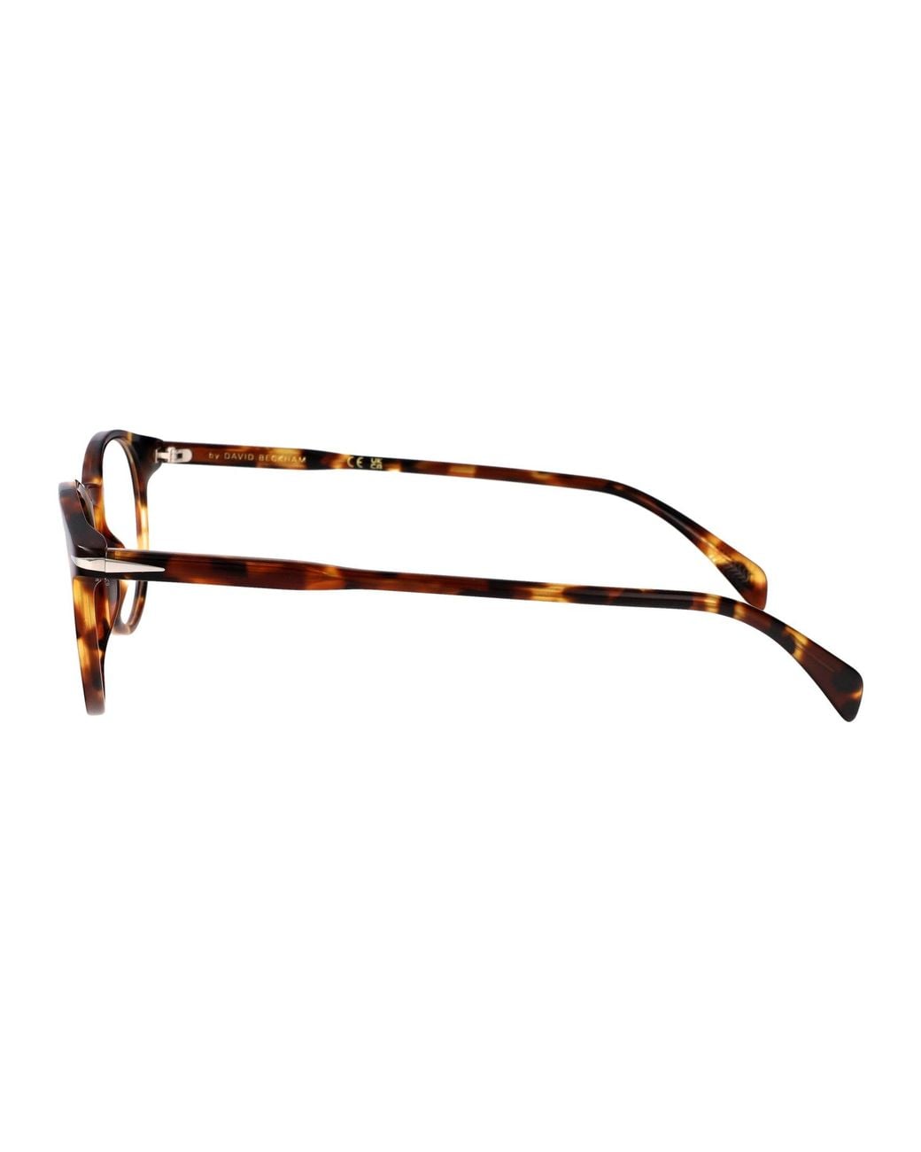 David Beckham Brown Acetate Glasses