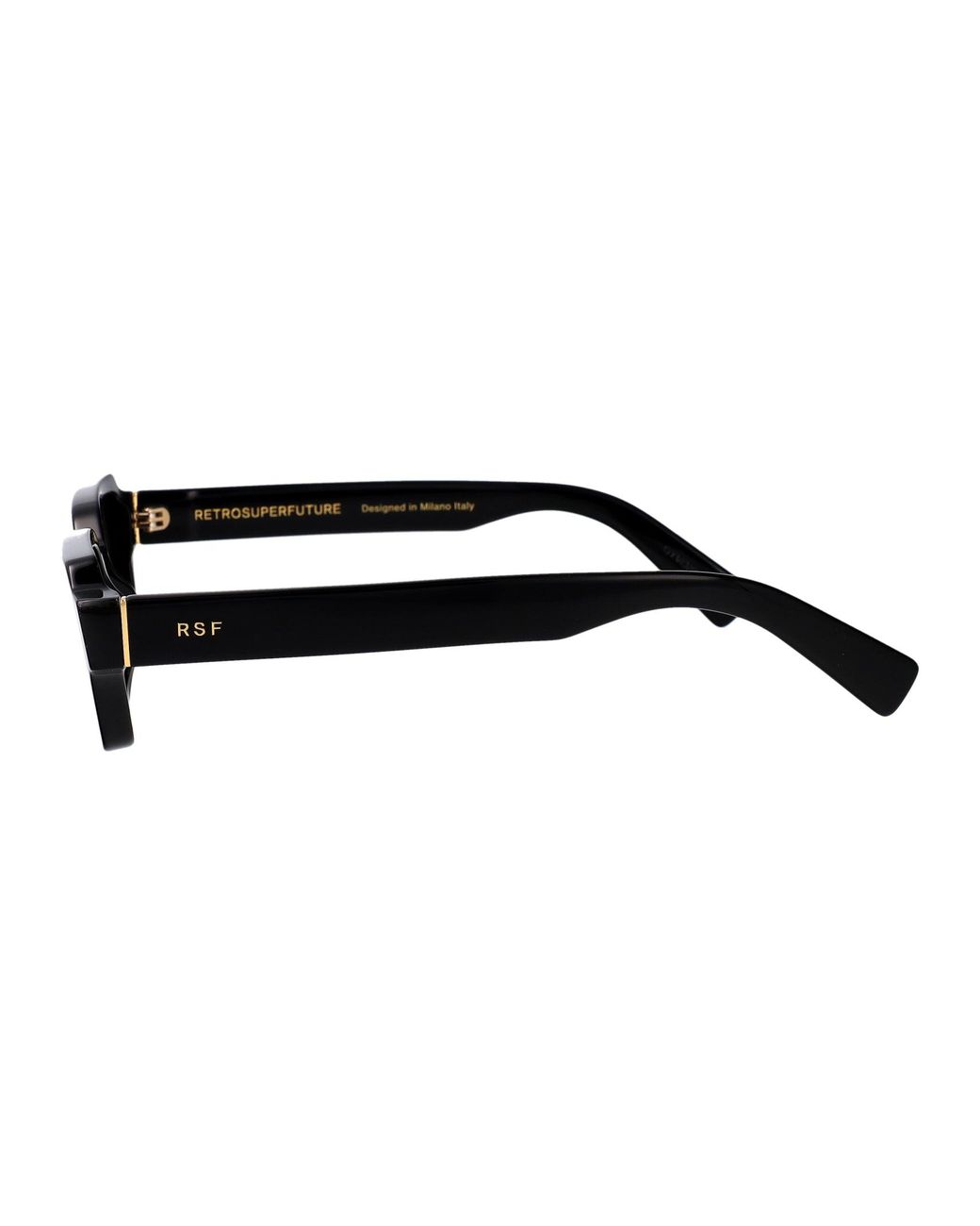 Retrosuperfuture Black Sunglasses Qyv Blk
