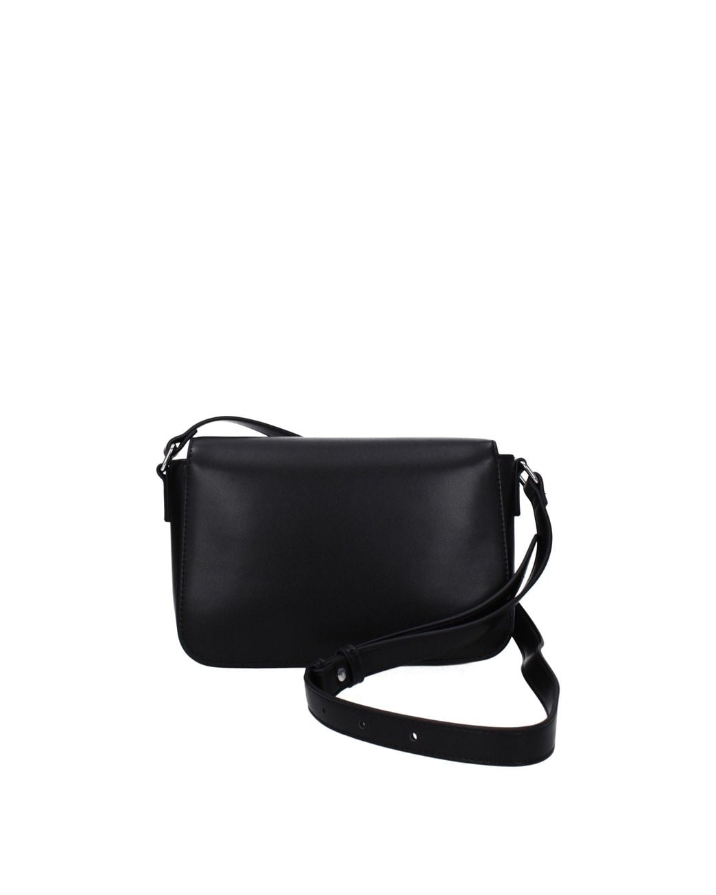 John Richmond Black Crossbody Bag Polyurethane