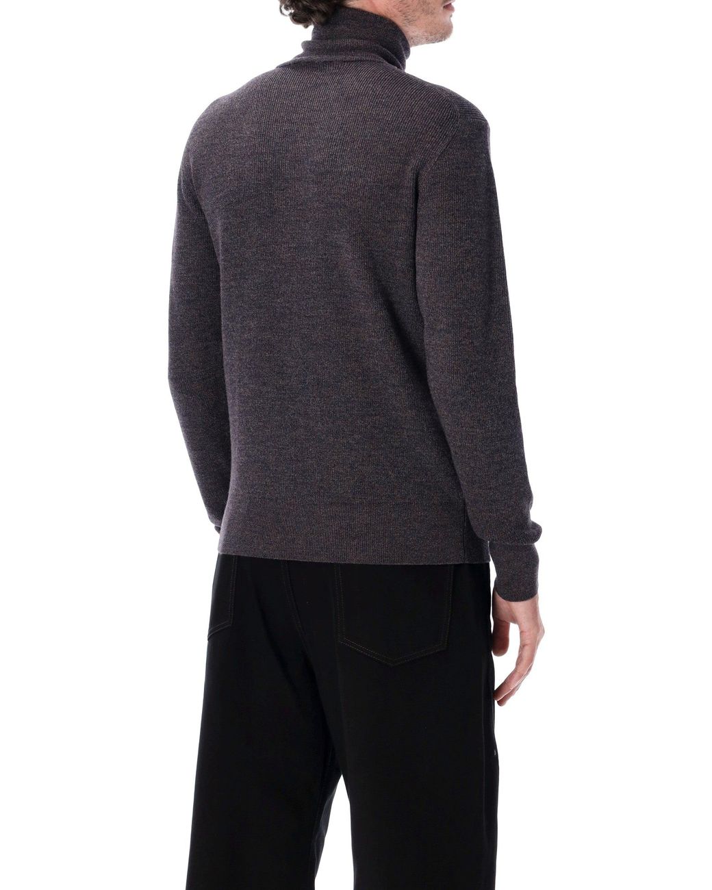 Lemaire Blue 100% Wool Sweatshirt Sweater For Fw26